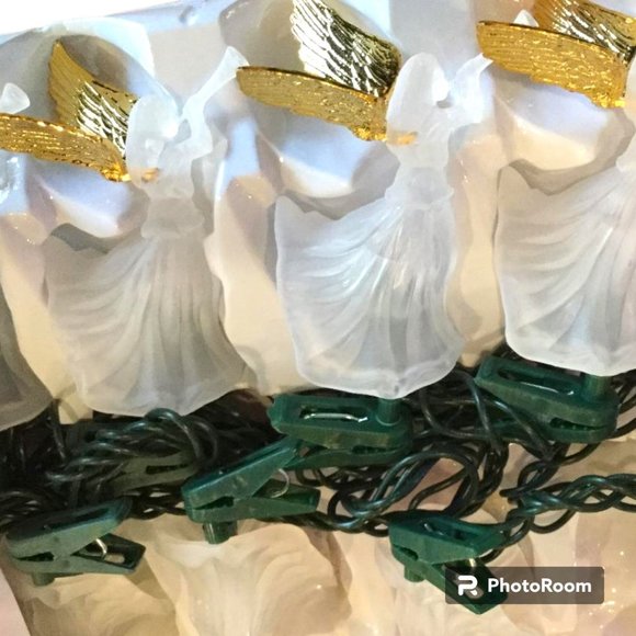 Holiday Living Christmas Frosted Angel Light Set - Picture 5 of 5